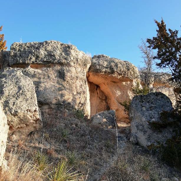 Lake Scott KS cave